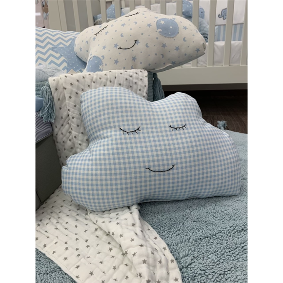 Εικόνα της Μαξιλάρι Handmade Cloud Sweet Blue