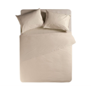 Εικόνα της Σεντόνι Μεμονωμένο BASIC BEIGE Υπέρδιπλο 240Χ270