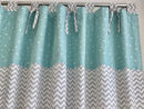 Εικόνα της Κουρτίνα Handmade Grey Chevron - Estrellitas Jade