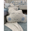 Εικόνα της Μαξιλάρι Handmade Happy Cloud Estrellitas Blue