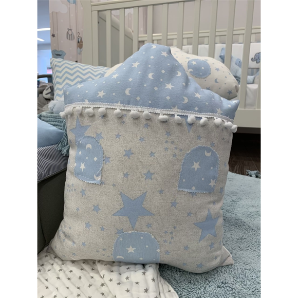 Εικόνα της Μαξιλάρι Handmade Sweet Home Twinkle Blue