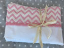 Εικόνα της Σεντόνια Κούνιας Handmade Chevron Pink