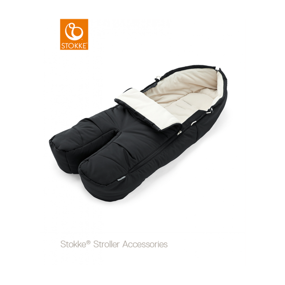 Εικόνα της Stokke ποδόσακος Black