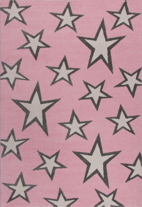 Εικόνα της Χαλί Stars Light Pink 160X230