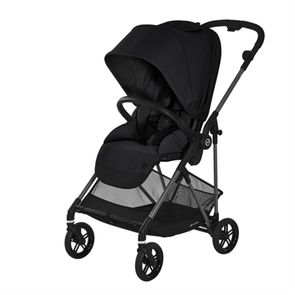 Εικόνα της Cybex Καρότσι Melio Carbon Deep Black