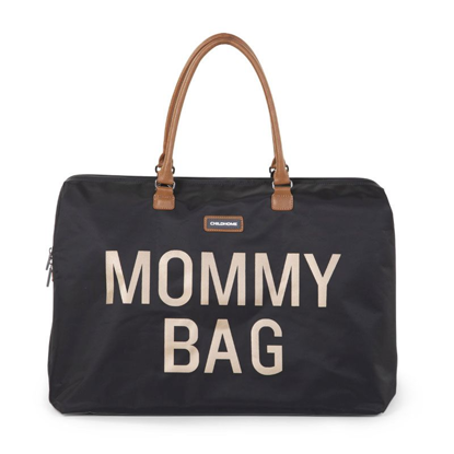 Εικόνα της Τσάντα Αλλαγής Mommy Bag Big Black Gold