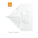 Εικόνα της Stokke hooded towel πετσέτα με κουκούλα blue sea organic cotton