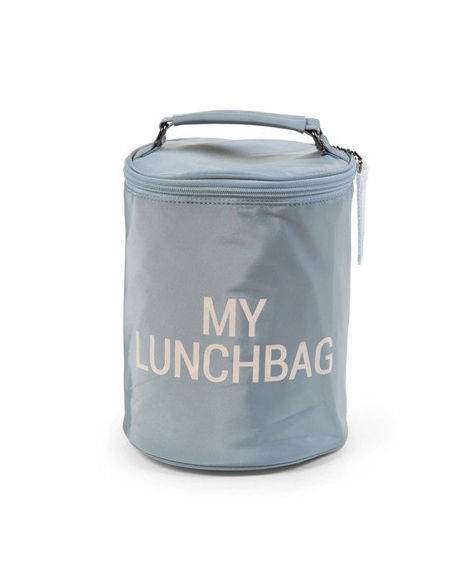 Εικόνα της Τσάντα Childhome My Lunch Bag με Ισοθερμική Επένδυση Grey/Off White