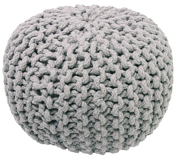 Εικόνα της POUF LILI GRIS 30x20cm NATTIOT