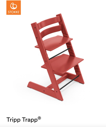 Εικόνα της Stokke Tripp Trapp Chair Κάθισμα Φαγητού Warm Red