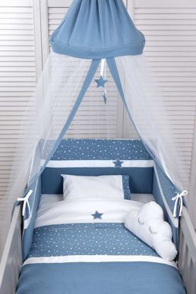 Εικόνα της Σετ προίκας μωρού Muslin Blue