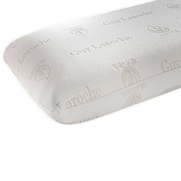 Εικόνα της Μαξιλάρι Ύπνου Memory Foam Visco Elastic (Aloe Vera) Normal White Guy Laroche