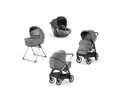 Εικόνα της Inglesina Aptica Full Kit System Quatrro με Cab Kensington Grey