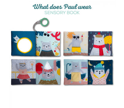 Εικόνα της Taf Toys Εκπαιδευτικό Βιβλιαράκι What Does Paul Wear