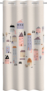 Εικόνα της Παιδική Κουρτίνα Με Τρουκς 160×240 Saint Clair Puppy Pink