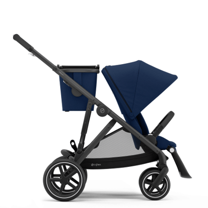 Εικόνα της CYBEX Gazelle S Καρότσι Frame Black / Seat Navy Blue