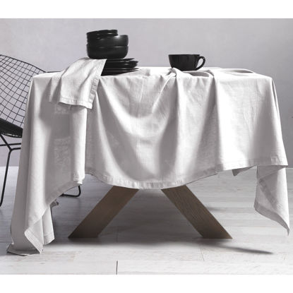 Εικόνα της ΤΡΑΠΕΖΟΜΑΝΤΗΛΟ COTTON-LINEN 150X250 WHITE