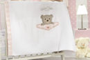 Εικόνα της Βρεφική Κουβέρτα Saint Clair Bebe Teddy Rose Πικε 110×150