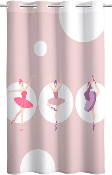 Εικόνα της Κουρτίνα SAINT CLAIR Soft-Touch Ballerinas 160×240