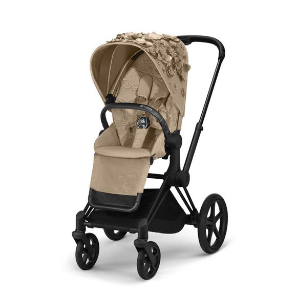 Εικόνα της Cybex Καρότσι Priam Simply Flowers - Nude Beige