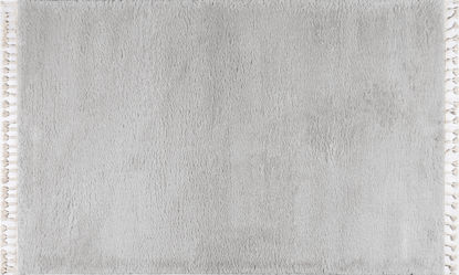 Εικόνα της Χαλί 165x230 Soft Shaggy Light Grey