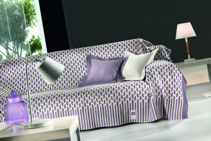 Εικόνα της Guy Laroche Ριχτάρι διθέσιου Καναπέ 180x250 Kylim Lilac