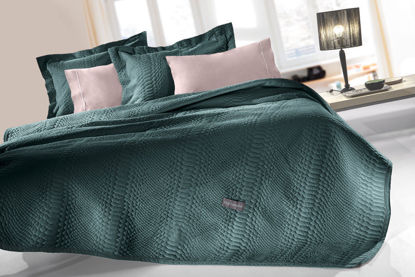 Εικόνα της GUY LAROCHE ΚΟΥΒΕΡΤΑ ΜΟΝΗ 160×220 CAPSULE EMERALD