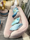 Εικόνα της Τριθέσιος καναπές Ροζ