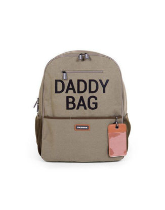 Εικόνα της Σακίδιο Πλάτης Childhome Backpack Daddy Bag Canvas Kaki