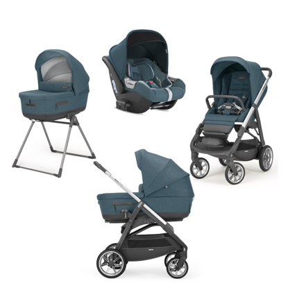 Εικόνα της Inglesina Aptica full kit system quatrro σύστημα μεταφοράς με Darwin I-size Vancouver Blue