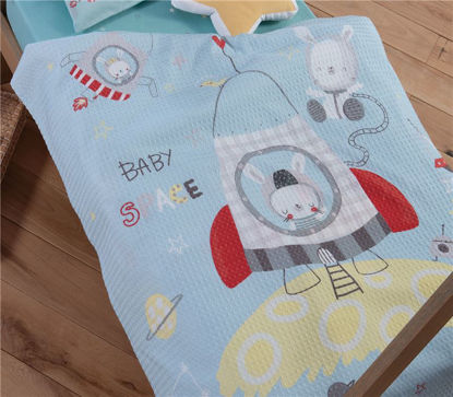 Εικόνα της ΒΡΕΦΙΚΗ ΚΟΥΒΕΡΤΑ ΠΙΚΕ BABY SPACE ΚΟΥΝΙΑΣ 110Χ150 NEF NEF