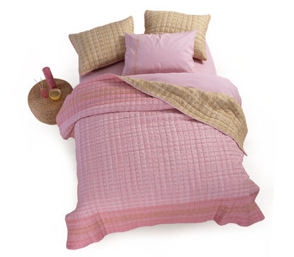 Εικόνα της ΚΟΥΒΕΡΛΙ ΥΠΕΡΔΙΠΛΟ ASHER PINK 240X220 NEF NEF