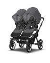 Εικόνα της Παιδικό Καρότσι Βugaboo Donkey 5 Twin Complete Graphite-Grey Melange