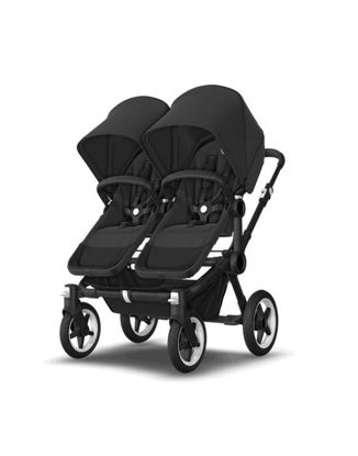 Εικόνα της Παιδικό Καρότσι Βugaboo Donkey 5 Twin Complete Black-Midnight Black