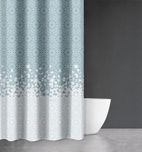 Εικόνα της Saint Clair Υφασμάτινη Κουρτίνα Μπάνιου 180x200 Abstract 117 Sky