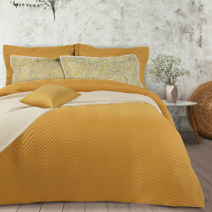 Εικόνα της Das Home Κουβερλί Μονό 160x240 9561 Ώχρα