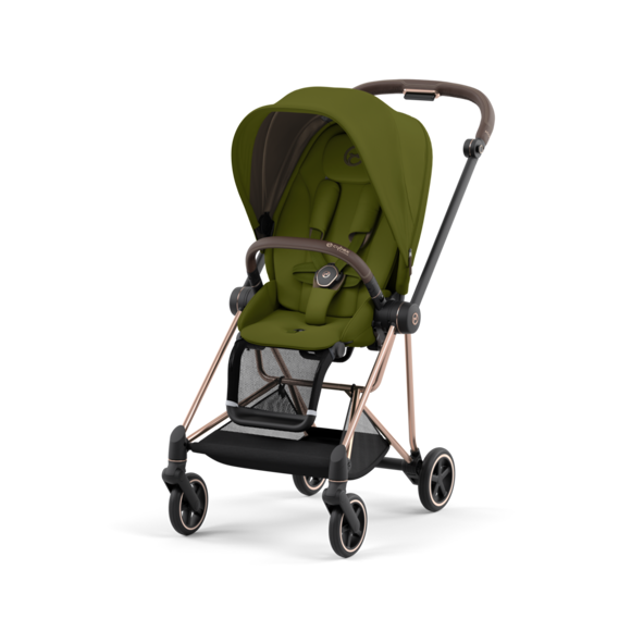 Εικόνα της Cybex Mios Frame Rosegold - Seat Khaki Green 2022