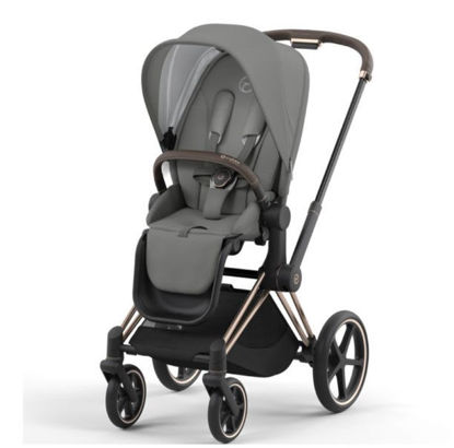 Εικόνα της Καρότσι Cybex Priam RoseGold Frame Seat Soho Grey 2022