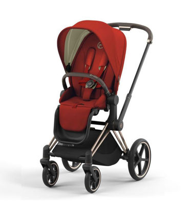 Εικόνα της Cybex ePriam Frame Rosegold - Seat  Autumn Gold 2022