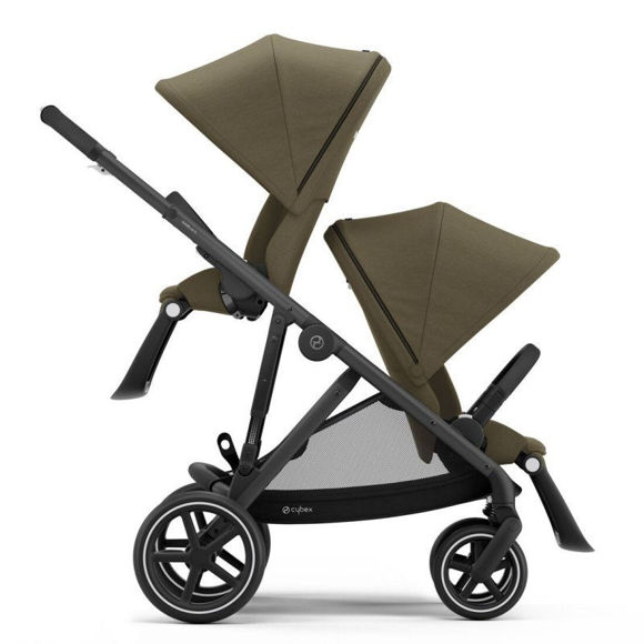 Εικόνα της Cybex Gazelle S Βρεφικό Καρότσι για δίδυμα Black Chassis Classic Beige