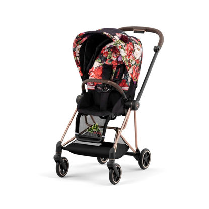 Εικόνα της Cybex Καρότσι Mios Frame Rosegold – Seat Spring Blossom Dark