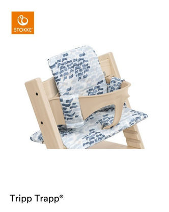 Εικόνα της Stokke Μαξιλάρι Waves Μπλε Tripp Trapp