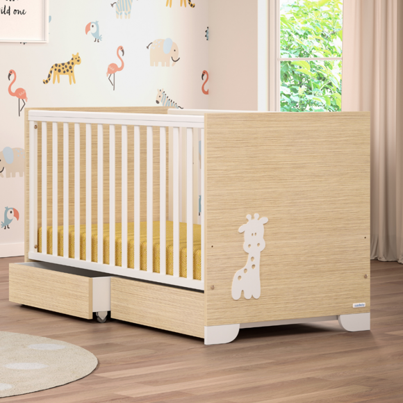 Εικόνα της Casababy Giraffe Βρεφικό Κρεβάτι Μετατρεπόμενο Σε Προεφηβικό