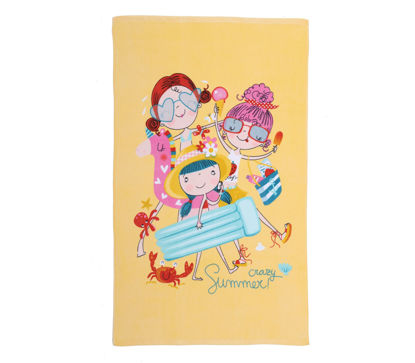 Εικόνα της ΠΑΙΔΙΚΗ ΠΕΤΣΕΤΑ ΘΑΛΑΣΣΗΣ CRAZY SUMMER GIRLS 70X120