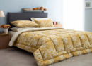 Εικόνα της Πάπλωμα Διπλό Laura-2 Mustard Vesta Home 190x230