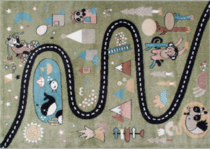 Εικόνα της ΧΑΛΙ DREAM CAROUSEL 9130 GREEN ROUTE 160X230