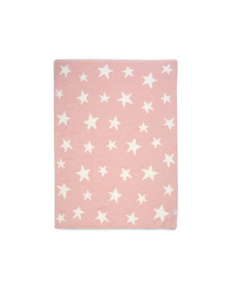 Εικόνα της Παιδική Κουβέρτα Chenille Mamas & Papas 70*90 cm Pink Star