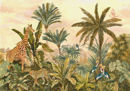 Εικόνα της Παιδική Φωτοταπετσαρία Τοίχου Tropical Vintage Garden 0005