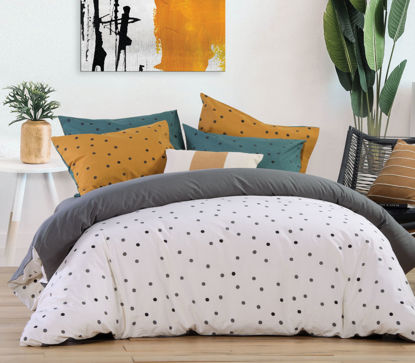 Εικόνα της ΣΕΤ ΣΕΝΤΟΝΙΑ ΜΟΝΑ FRIDAY 170X270 ECRU/MUSTARD/PETROL NEF NEF