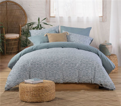 Εικόνα της ΣΕΤ ΣΕΝΤΟΝΙΑ ΔΙΠΛΑ WISELY 200X270 DENIM NEF NEF